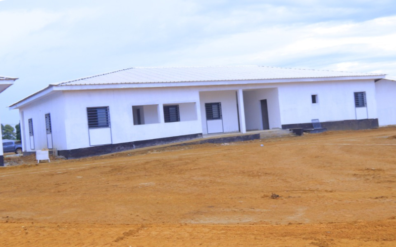 hôpital de ndendé construit par la société GIEEBI